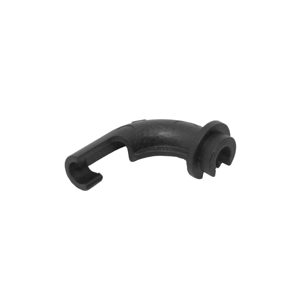 Jura Knickschutz 90° schwarz