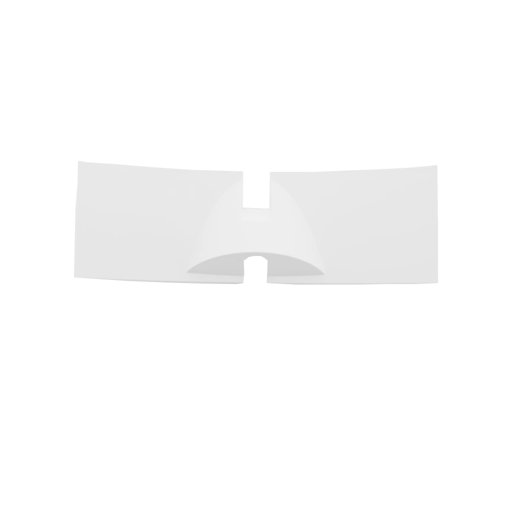 Jura Frontblende unten weiss J8 Twin